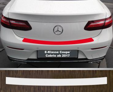 Lackschutzfolie Ladekantenschutz transparent 150 µm für Mercedes E-Klasse Cabrio Coupe´ab 2017